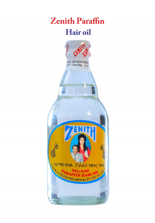 Zenith Paraffin Hair Oil 330ml (Glass) Selamta L.L.C